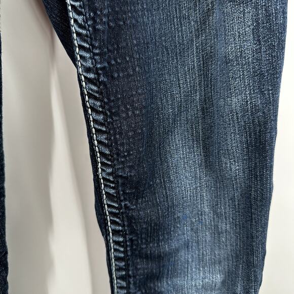 Silver Jeans Suki Super Skinny Jeans Womens 25 Dark Wash Stretch Denim - Picture 4 of 15